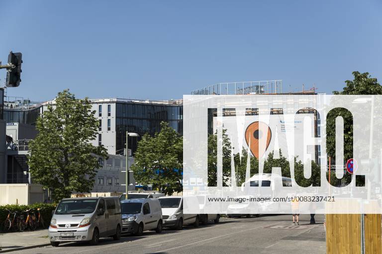 Construction of Zalando SE headquarters Zalando Campus in Valeska Gert street on 14 05 2018 in Berlin Friedrichshains