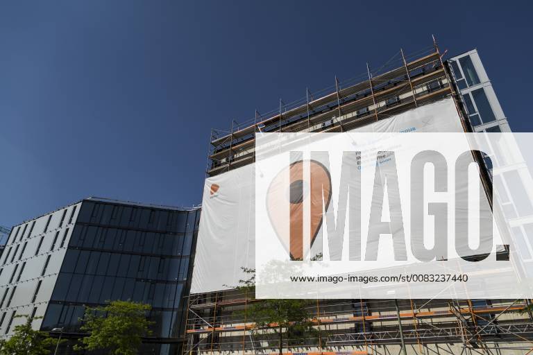 Construction of Zalando SE headquarters Zalando Campus in Valeska Gert street on 14 05 2018 in Berlin Friedrichshains