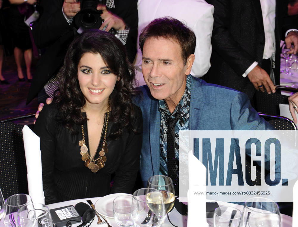 DEUTSCHER NACHHALTIGKEITSPREIS IN DUESSELDORF Katie Melua and Sir Cliff Richard at Deutscher Nachhaltigkeitspreis award at Maritim Hotel , Duesseldorf, Germany WENN 3594766