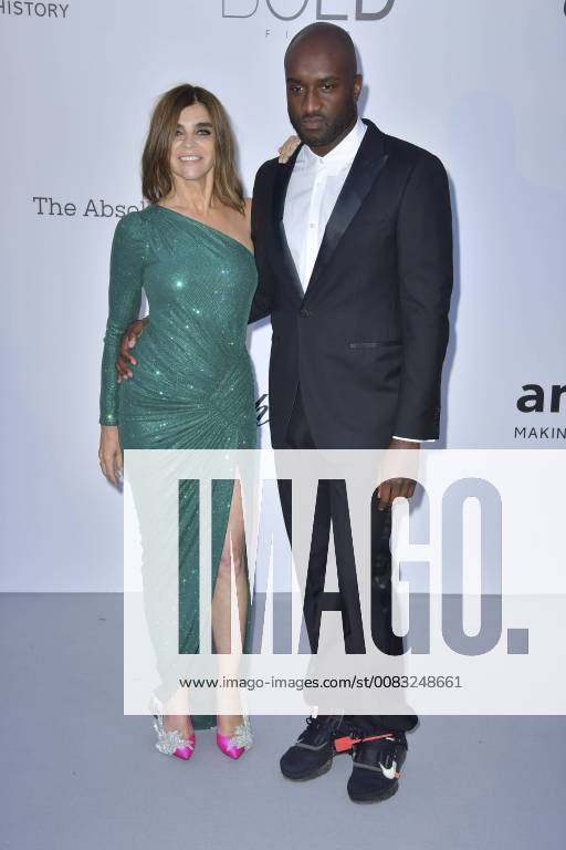 71st Cannes Film Festival - amfAR Gala 2018 Carine Roitfeld;Virgil Abloh Cannes France 585921