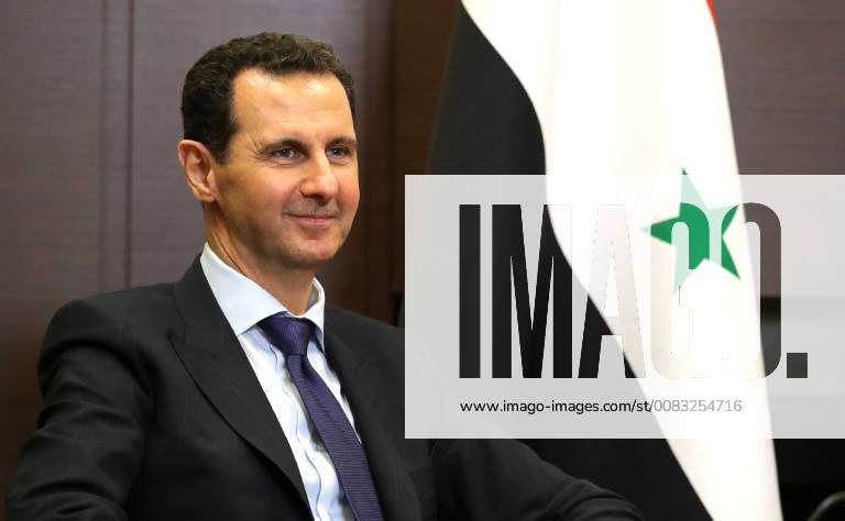 Russia, Sochi. - President of Syria Bashar al-Assad during a meeting with Russian President Vladimir Putin. KremlinxPool