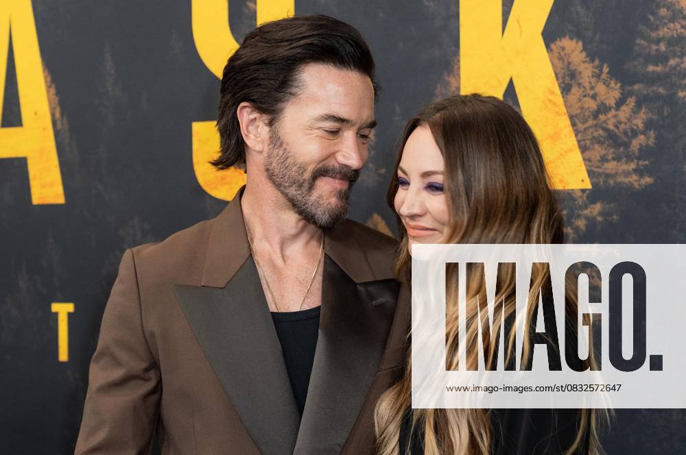 Tom Pelphrey and Kaley Cuoco attend Premiere of HBO Original drama series Task at Perelman Performing Arts Center in New York, NY on September 4, 2025 Bronx USA - ZUMAr339 20250904_znp_r339_088
