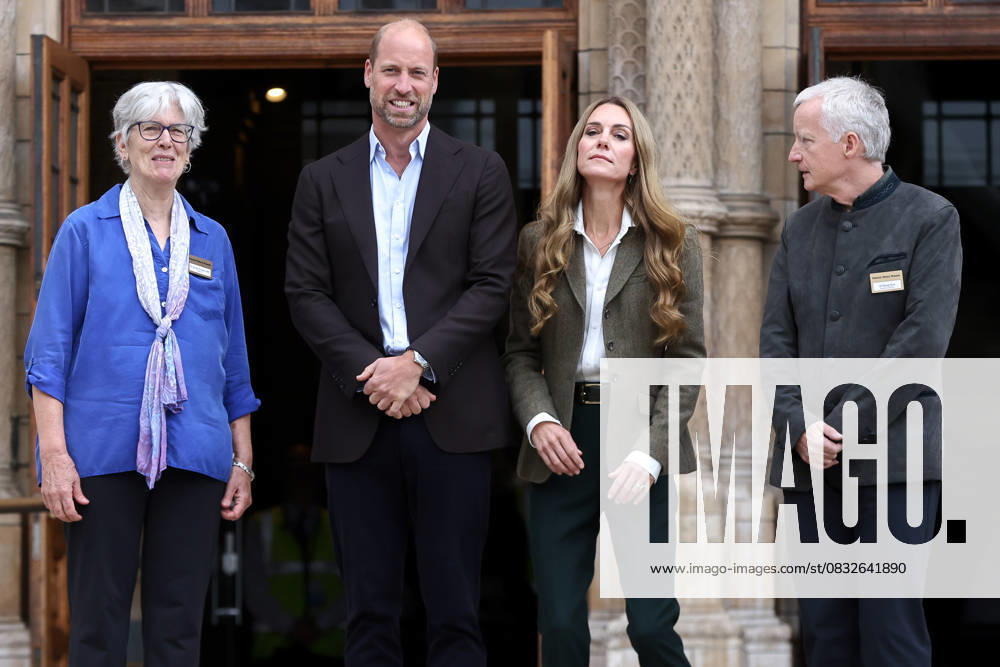 Prince William and Princess Catherine Visit Natural History Museum. London. UK - 04 Sep 2025 Catherine, Princess of Wales (2nd from R) and William, Prince of Wales (2nd from L) at the Natural History Museum in South Kensington, London. London United Kingdom