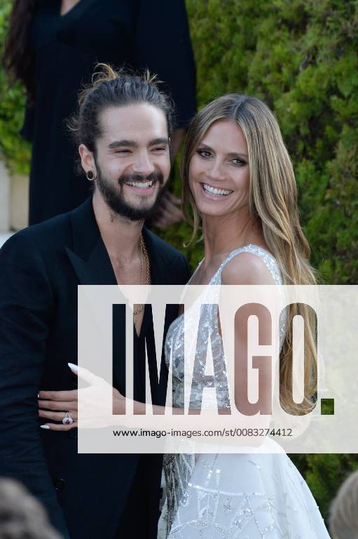 Heidi Klum and Tom Kaulitz amfAR Gala at the 71th International Cannes Film Festival on 17 05 2018