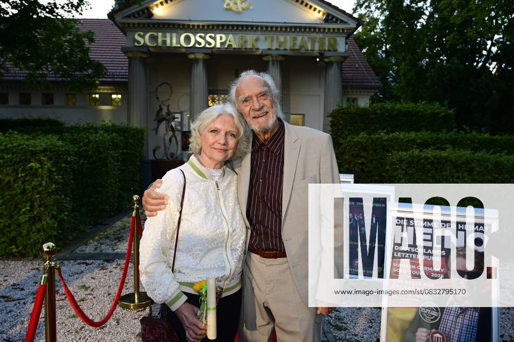Achim Wolff and Rita Feldmeier at the premiere of the play Der eingebildet Kranke at the Schlosspark Theater Berlin, 05 09 2025 Berlin Germany