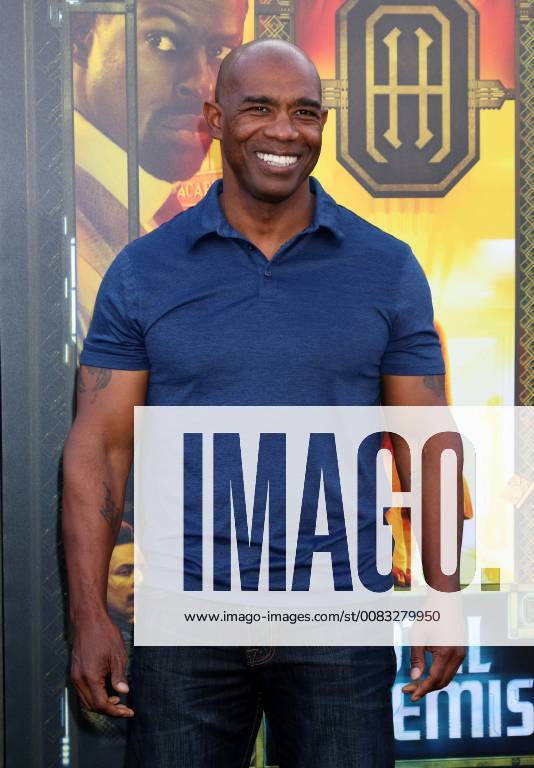 WESTWOOD, CA - MAY 19: Michael Beach at the premiere of Global Road Entertainment s Hotel Artemis at Regency Village Theatre on May 19, 2018 in Westwood, California.
