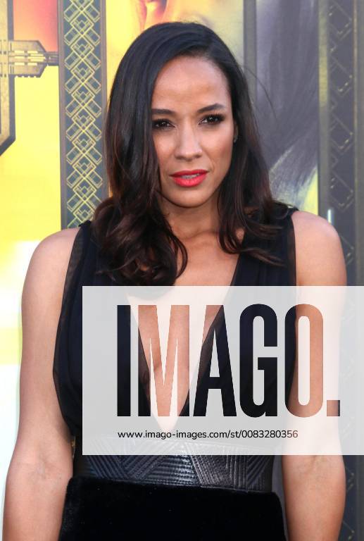 WESTWOOD, CA - MAY 19: Dania Ramirez at the premiere of Global Road Entertainment s Hotel Artemis at Regency Village Theatre on May 19, 2018 in Westwood, California.
