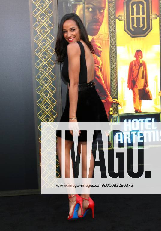 WESTWOOD, CA - MAY 19: Dania Ramirez at the premiere of Global Road Entertainment s Hotel Artemis at Regency Village Theatre on May 19, 2018 in Westwood, California.