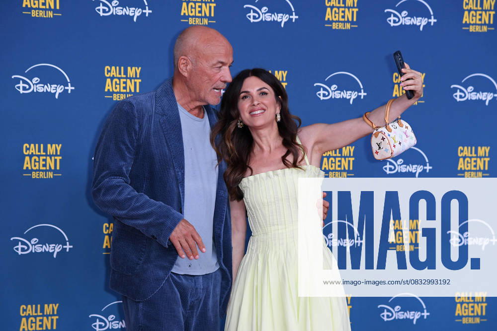 Heiner Lauterbach with his wife Viktoria Lauterbach at the German premiere of the Disney Original series CALL MY AGENT BERLIN at the Colosseum cinema in Berlin on 08 09 2025