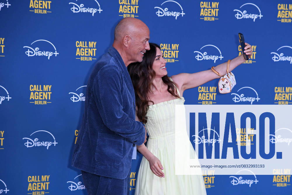 Heiner Lauterbach with his wife Viktoria Lauterbach at the German premiere of the Disney Original series CALL MY AGENT BERLIN at the Colosseum cinema in Berlin on 08 09 2025