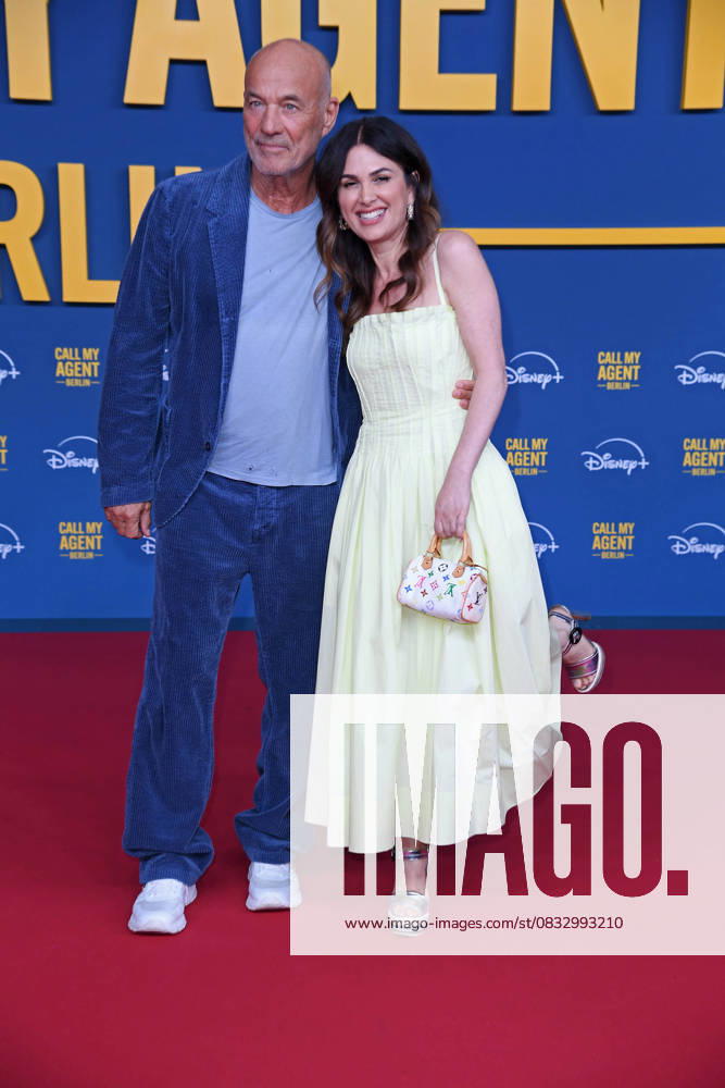Heiner Lauterbach with his wife Viktoria Lauterbach at the German premiere of the Disney Original series CALL MY AGENT BERLIN at the Colosseum cinema in Berlin on 08 09 2025