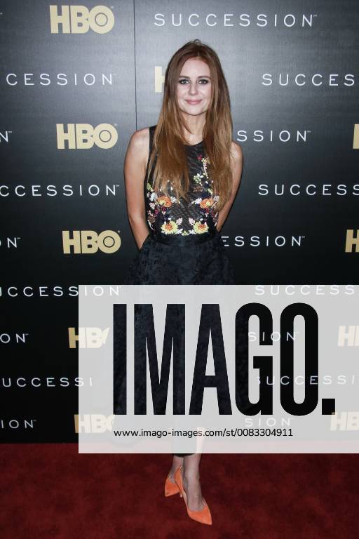 NEW YORK, NY - MAY 22: Justine Lupe at Succession Premiere at Time Warner Center on May 22, 2018 in New York City.
