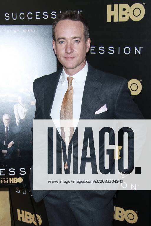 NEW YORK, NY - MAY 22: Matthew Macfadyen at Succession Premiere at Time Warner Center on May 22, 2018 in New York City.