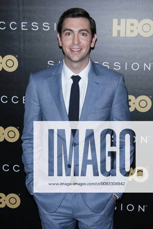 NEW YORK, NY - MAY 22: Nicholas Braun at Succession Premiere at Time Warner Center on May 22, 2018 in New York City.