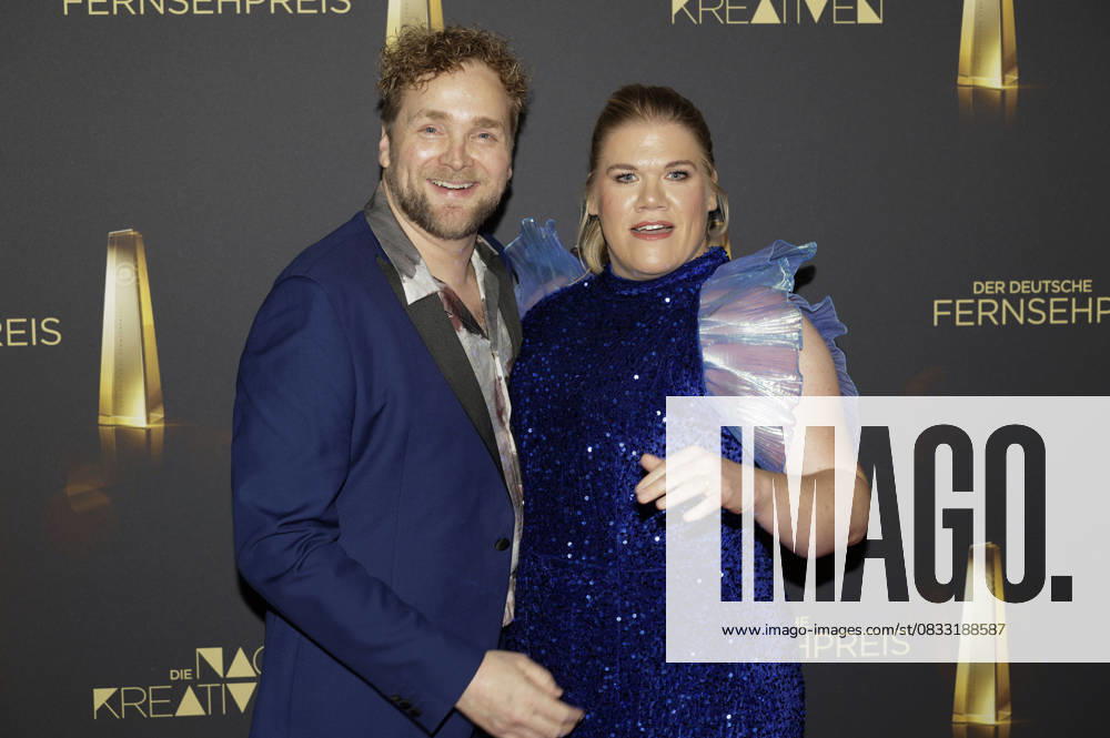 Knud Riepen and Gisa Flake at the German Television Awards 2025 The Night of the Creatives at the Flora Cologne, 09 09 2025 Foto:xR.xSchmiegeltx xFuturexImagex kreative_5957