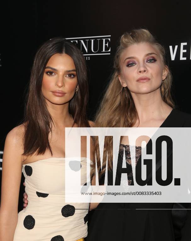 HOLLYWOOD, CA - MAY 23: Emily Ratajkowski, Natalie Dormer, at the LA Premiere of In Darkness at the ArcLight Hollywood in Hollywood, California on May 23, 2018.