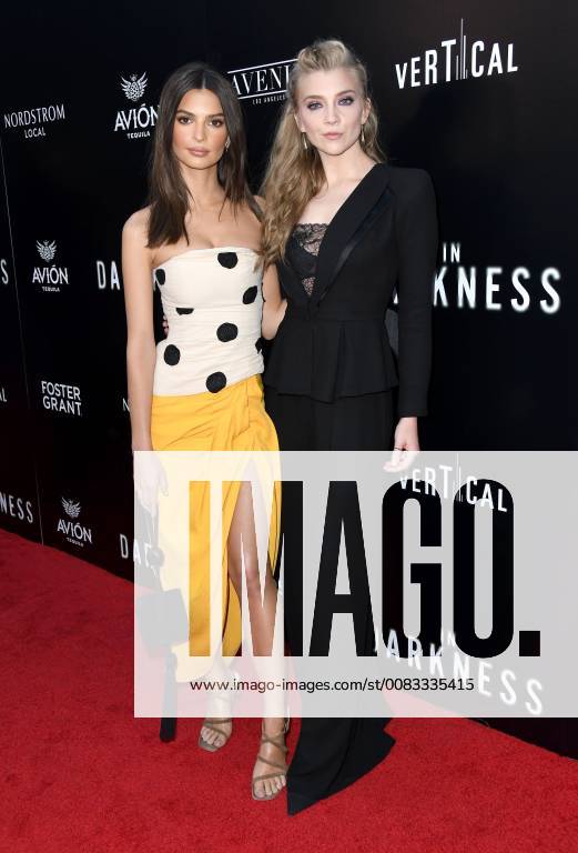 Hollywood, CA, U.S. - 23 May 2018 - Hollywood, California - Emily Ratajkowski, Natalie Dormer . . In Darkness Los Angeles Angeles Premiere held at ArcLight Hollywood . Photo Credit: AdMedia Hollywood U.S. - ZUMAa123 20180523_zaa_a123_092