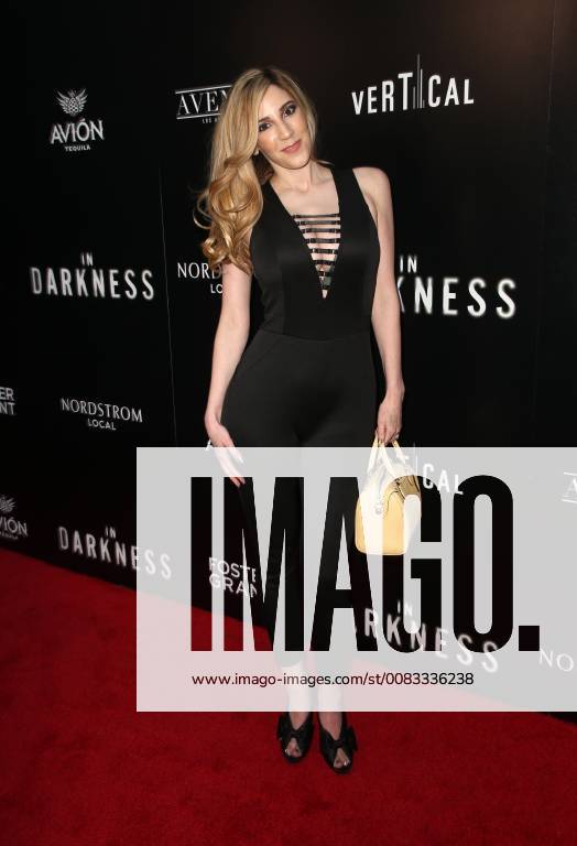 HOLLYWOOD, CA - MAY 23: Soolin Demaria, at the LA Premiere of In Darkness at the ArcLight Hollywood in Hollywood, California on May 23, 2018.