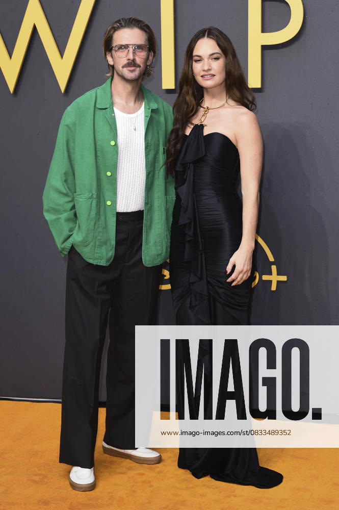 Dan Stevens and Lilly James at the premiere of the Disney film Swiped at Curzon Mayfair London, 11 09 2025 Foto:xS.xFuturexImagex swiped_5965