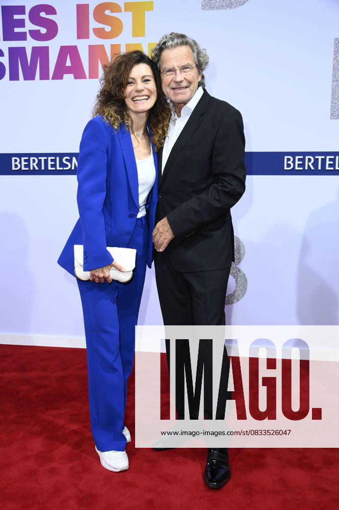 Andrea Bury and Florian Langenscheidt at the Bertelsmann Party 2025 at the Bertelsmann Representative Office Unter den Linden Berlin, 11 09 2025 Foto:xN.xKubelkax xFuturexImagex bertelsmann_5898