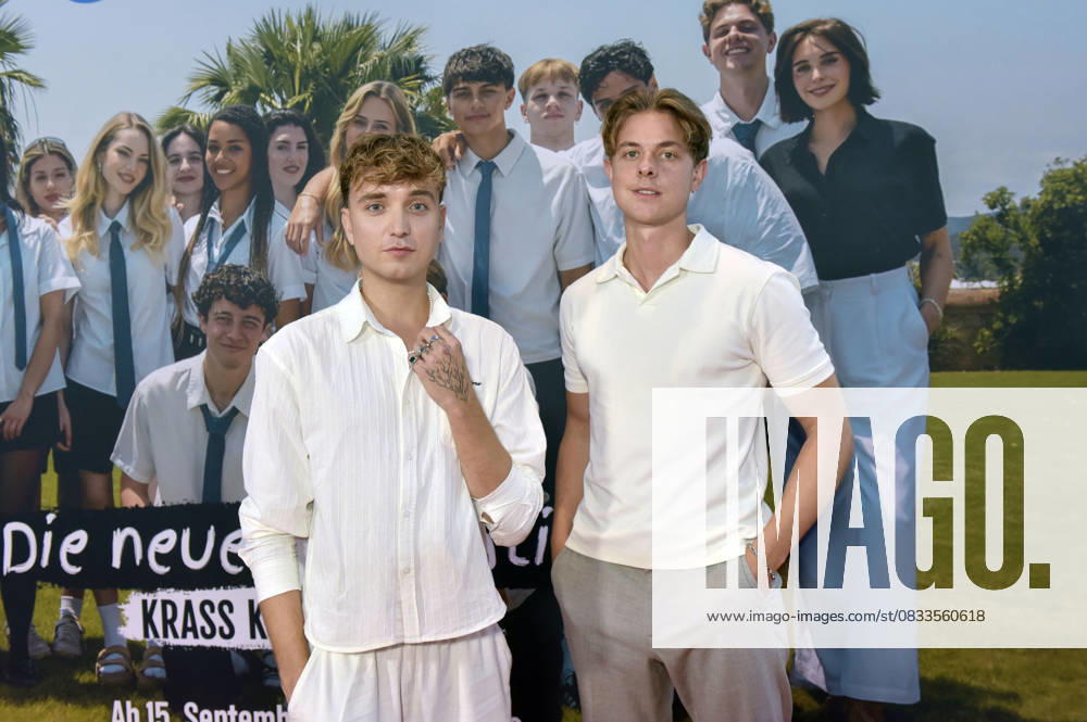 Jonas Wuttke and Jonas Ems at the special screening of season 2 of the Prime Video series Krass Klassenfahrt Die neue Generation at UCI Luxe East Side Gallery Berlin, 11 09 2025 Foto:xM.xBehrensx xFuturexImagex klassenfahrt_5907