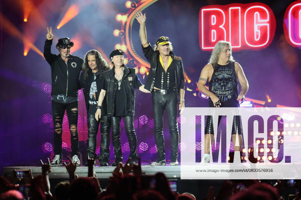 Bucharest ROM, Scorpions, Coming Home Live Tour, Bucharest, 11 09 2025 ROM, Rudolf Schenker, Pawel Maciwoda, Klaus Meine,Matthias Jabs, Mikkey Dee, Scorpions, Coming Home Live Tour, Bucharest, 11 09 2025,