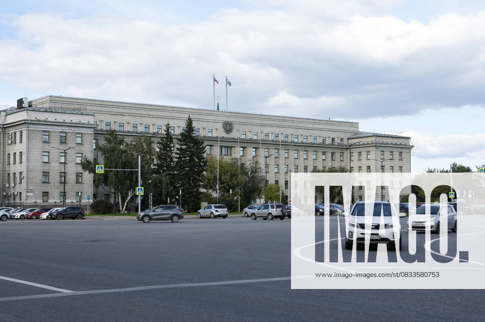 RUSSIA, IRKUTSK - SEPTEMBER 13, 2025: The building of the Irkutsk Region Legislative Assembly in Kirovsky District in early autumn. Kirill Kukhmar TASS 83931392