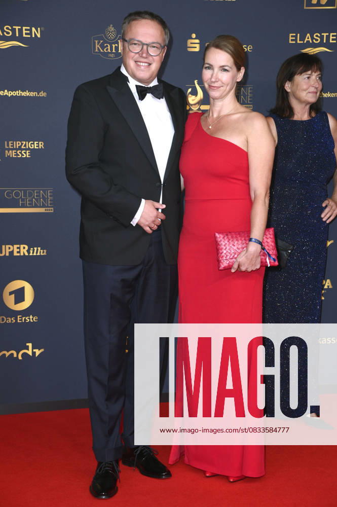 Mario Voigt and Constanze Fünfstück at the 31 Golden Hen 2025 award ceremony at Leipziger Messe Leipzig, 12 09 2025 Foto:xN.xKubelkax xFuturexImagex henne_5808