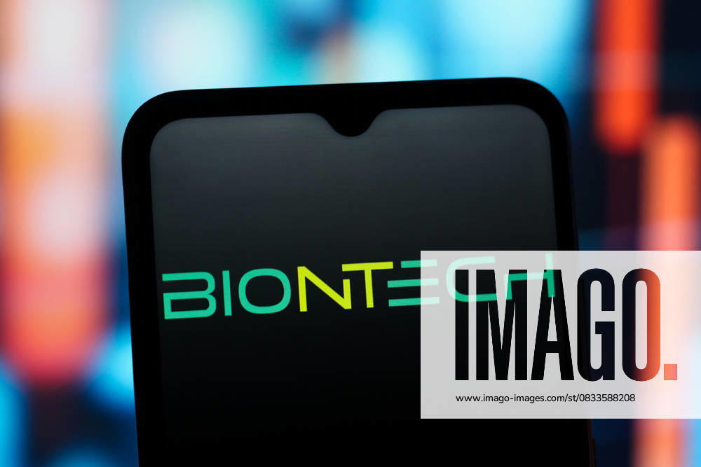 Photo illustration in Canada - 13 Sep 2025 In this photo illustration, the BioNTech logo is seen displayed on a smartphone screen. Canada