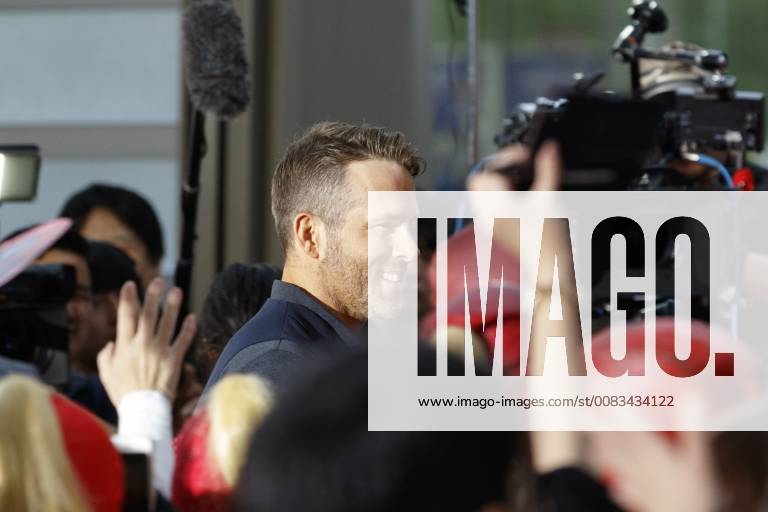Canadian actor Ryan Reynolds attends the Japan Premiere for his film Deadpool 2 on May 29, 2018, Tokyo, Japan. The second installment of the Marvel hit movie will be released in Japan on June 1st. (gxta_DPool2jp029)
