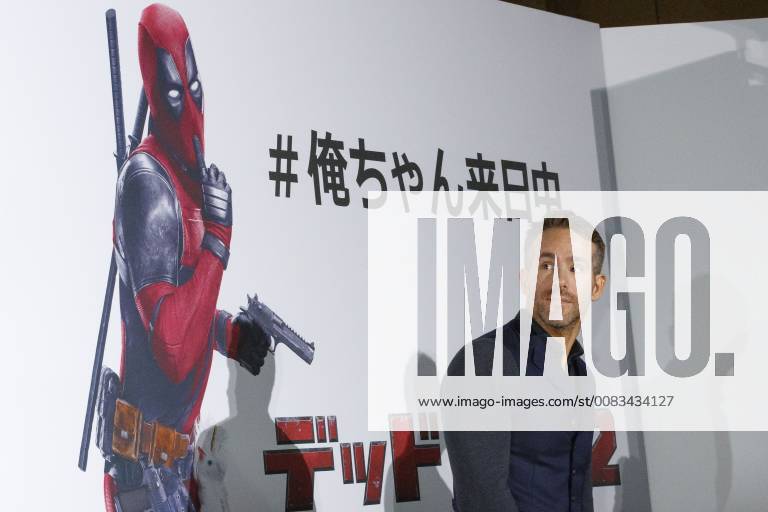 Canadian actor Ryan Reynolds attends the Japan Premiere for his film Deadpool 2 on May 29, 2018, Tokyo, Japan. The second installment of the Marvel hit movie will be released in Japan on June 1st. (gxta_DPool2jp034)