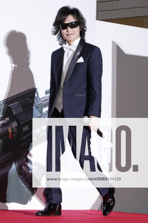 Toshi a member of the heavy metal band X JAPAN attends the Japan Premiere for the film Deadpool 2 on May 29, 2018, Tokyo, Japan. The second installment of the Marvel hit movie will be released in Japan on June 1st. (gxta_DPool2jp040)