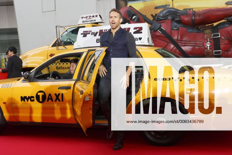 Canadian actor Ryan Reynolds attends the Japan Premiere for his film Deadpool 2 on May 29, 2018, Tokyo, Japan. The second installment of the Marvel hit movie will be released in Japan on June 1st. (gxta_DPool2jp046)