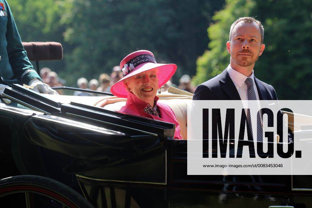 Denmark Queen Margrethe during the opening of the National Park Kings of North Zealand in Denmark.
