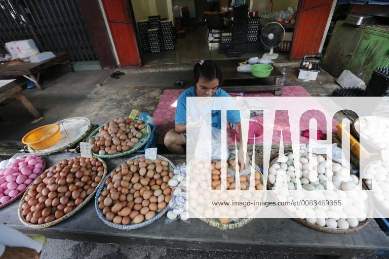 Thailand: Daily life Vendors daily routine inside a market in Nakhon Sawan province. Nakhon Sawan Thailand ChaiwatxSubprasom