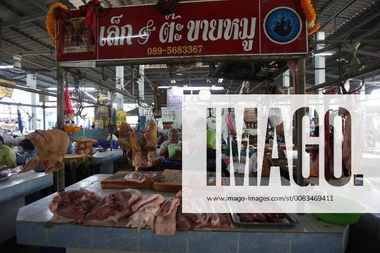 Thailand: Daily life Vendors daily routine inside a market in Nakhon Sawan province. Nakhon Sawan Thailand ChaiwatxSubprasom