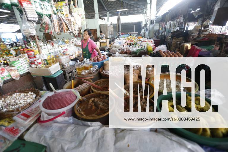 Thailand: Daily life Vendors daily routine inside a market in Nakhon Sawan province. Nakhon Sawan Thailand ChaiwatxSubprasom