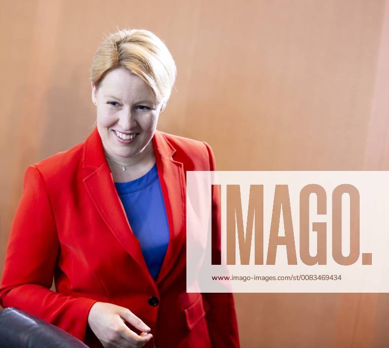 Federal Family Minister Franziska Giffey SPD before the beginning of the Cabinet meeting on 30 05 2018 in Berlin Berlin Germany