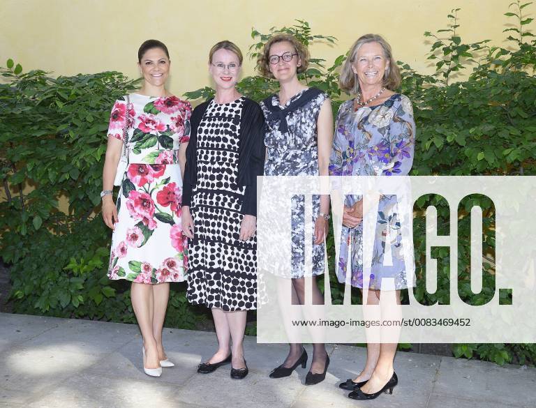 Crown Princess Victoria and Princess Christina Attendance at the annual meeting of the Friends of the National Museum, the Museum of Modern Art, Stockholm, Sweden 2018-05-29 Victoria de Suede Stockholm Sweden 587324
