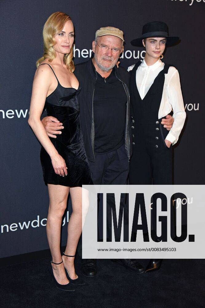 Amber Valletta Peter Lindbergh Cara Delevingne at The New Douglas Campaign Event at e Werk in Berlin on 30 05 2018