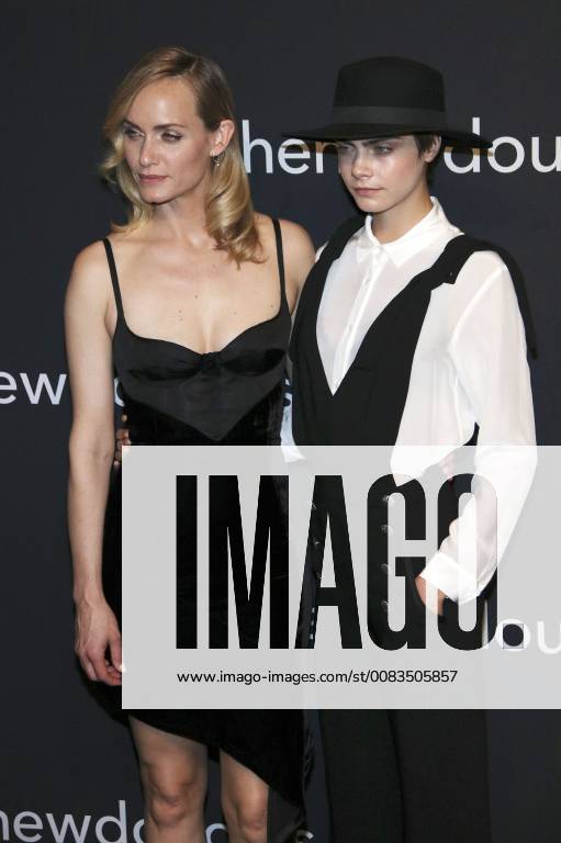 Amber Valletta and Cara Delevingne at the Douglas Event on the new global Douglas campaign at ewerk Berlin 30 05 2018 Foto:xA.xFuturexImage