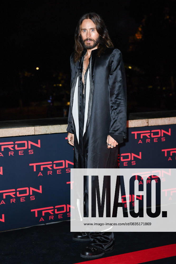 Tron Ares Premiere Jared Leto attending the Tron : Ares Premiere at the Pathe Palace cinema in Paris, France on September 24, 2025. Photo by Aurore Marechal ABACAPRESS.COM Paris France