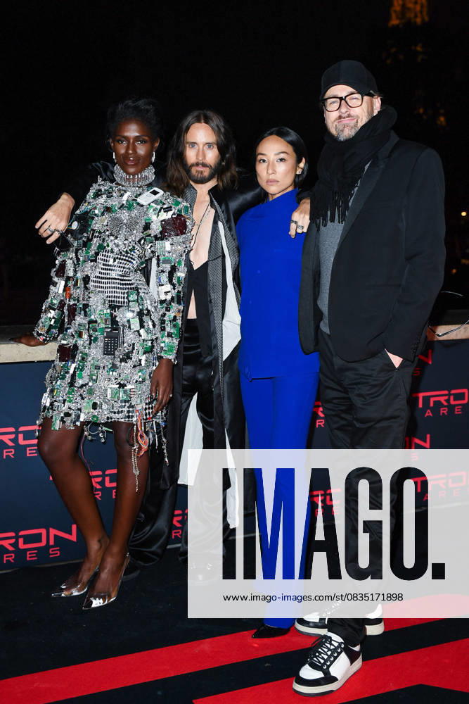 Tron Ares Premiere Jodie Turner-Smith, Jared Leto, Greta Lee and Joachim Ronning attending the Tron : Ares Premiere at the Pathe Palace cinema in Paris, France on September 24, 2025. Photo by Aurore Marechal ABACAPRESS.COM Paris France