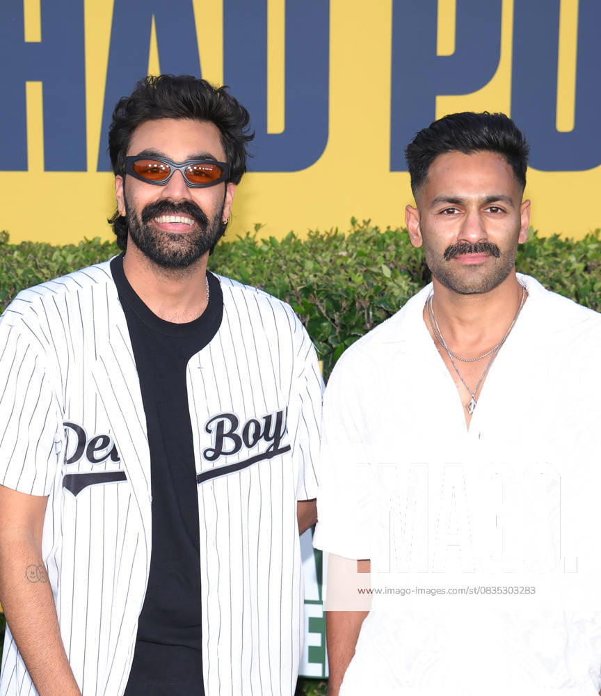 Los Angeles premiere of Hulu s Chad Powers at the Rose Bowl Stadium Featuring: Saagar Shaikh, Faraaz Osmani Where: Los Angeles, California, United States When: 25 Sep 2025 Credit: Faye s Vision Cover Images . NOT FOR USE BY NEWSPAPERS BASED IN THE UK.