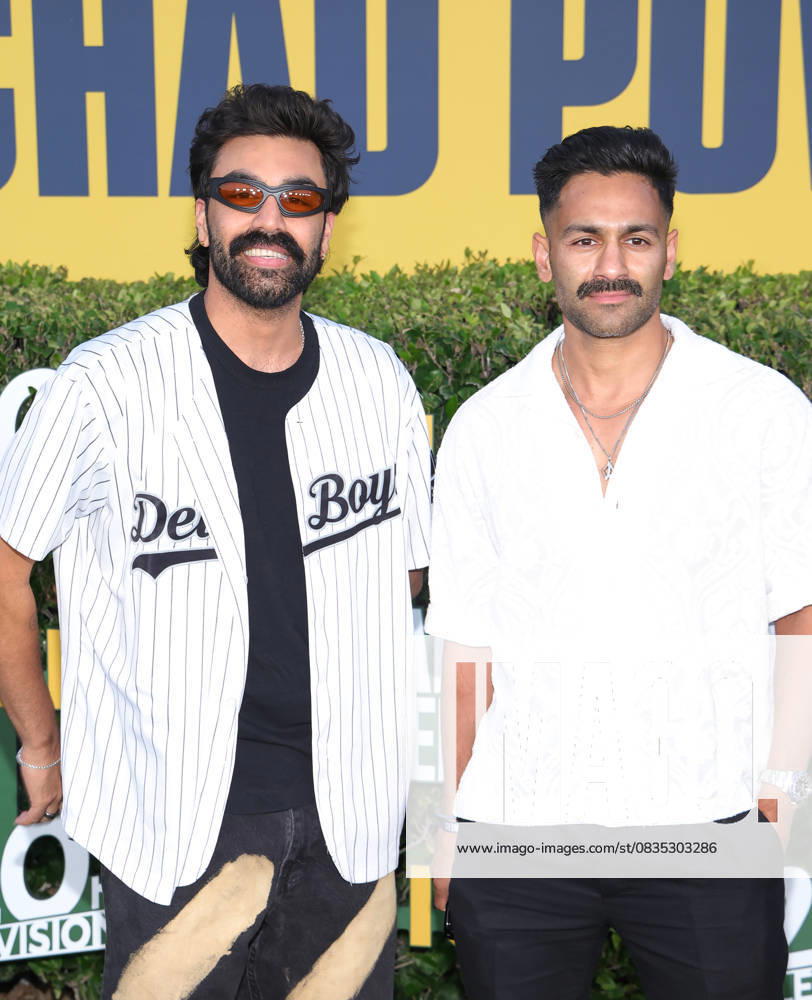 Los Angeles premiere of Hulu s Chad Powers at the Rose Bowl Stadium Featuring: Saagar Shaikh, Faraaz Osmani Where: Los Angeles, California, United States When: 25 Sep 2025 Credit: Faye s Vision Cover Images . NOT FOR USE BY NEWSPAPERS BASED IN THE UK.