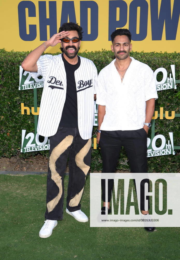 Los Angeles premiere of Hulu s Chad Powers at the Rose Bowl Stadium Featuring: Saagar Shaikh, Faraaz Osmani Where: Los Angeles, California, United States When: 25 Sep 2025 Credit: Faye s Vision Cover Images . NOT FOR USE BY NEWSPAPERS BASED IN THE UK.