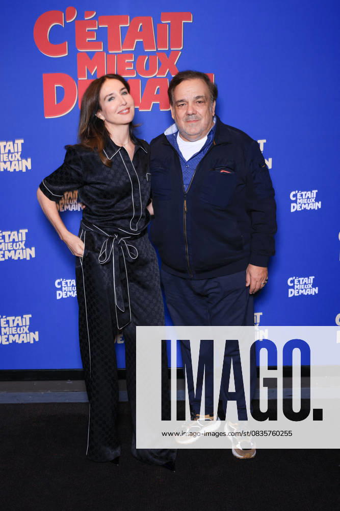 C Etait Mieux Demain Premiere - Paris Elsa Zylberstein and Didier Bourdon attend the photocall of the film premiere of C’Etait Mieux Demain held at the UGC Cine Cite Bercy in Paris, France on September 29, 2025. Photo by David Boyer ABACAPRESS.COM Paris France