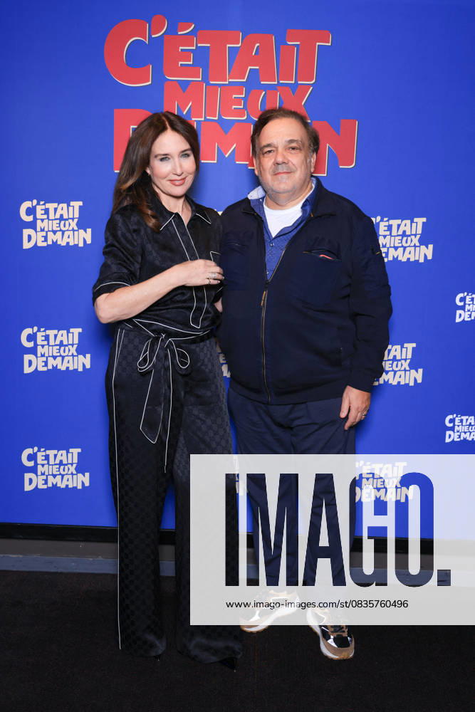 C Etait Mieux Demain Premiere - Paris Elsa Zylberstein and Didier Bourdon attend the photocall of the film premiere of C’Etait Mieux Demain held at the UGC Cine Cite Bercy in Paris, France on September 29, 2025. Photo by David Boyer ABACAPRESS.COM Paris France
