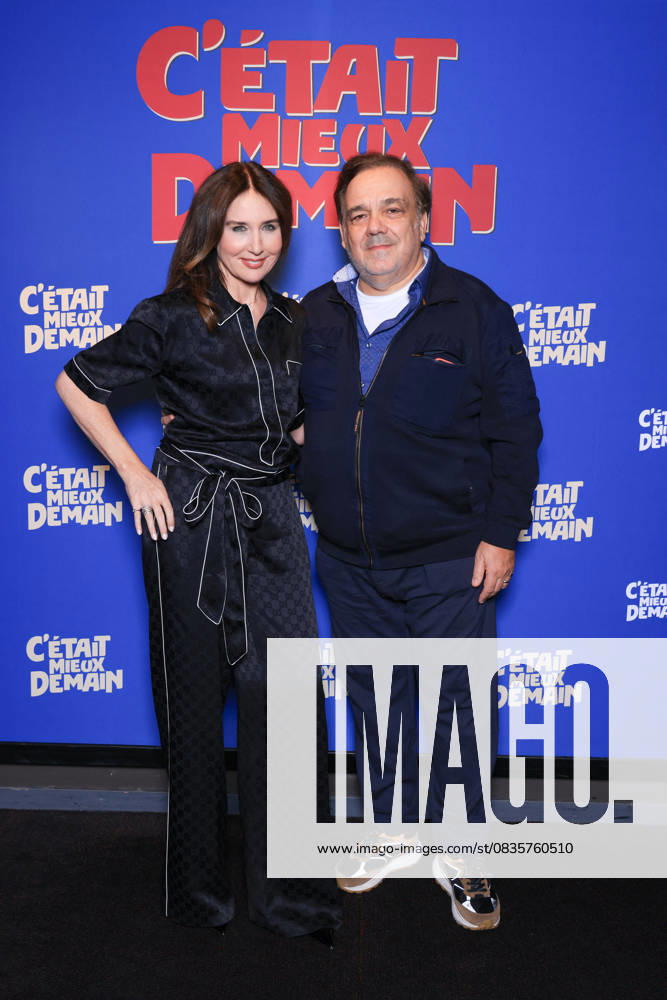 C Etait Mieux Demain Premiere - Paris Elsa Zylberstein and Didier Bourdon attend the photocall of the film premiere of C’Etait Mieux Demain held at the UGC Cine Cite Bercy in Paris, France on September 29, 2025. Photo by David Boyer ABACAPRESS.COM Paris France