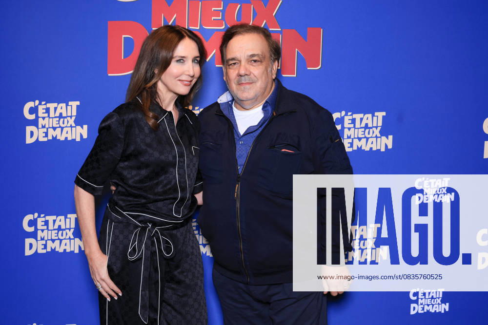 C Etait Mieux Demain Premiere - Paris Elsa Zylberstein and Didier Bourdon attend the photocall of the film premiere of C’Etait Mieux Demain held at the UGC Cine Cite Bercy in Paris, France on September 29, 2025. Photo by David Boyer ABACAPRESS.COM Paris France